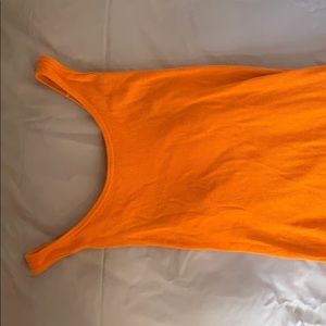 BRIGHT ORANGE TANK